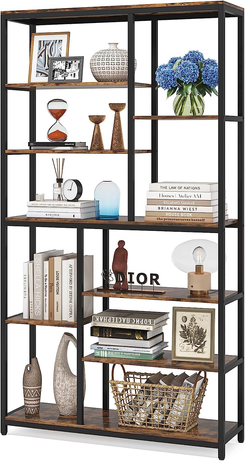 Staggered Bookshelf - Free Shipping| Blue Palm Office